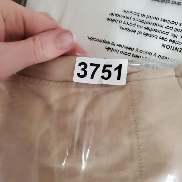 Cuyana Dress Womens Large Beige Tank Maxi Sleeveless Side Slit Pima Modal Knit - Picture 10 of 10